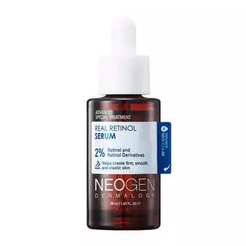 Сыворотка с 0,01% ретинола для гладкости кожи Neogen Dermalogy Real Retinol Serum