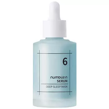 Увлажняющая сыворотка от обезвоженности с ледниковой водой numbuzin No.6 Deep Sleep Mask Serum