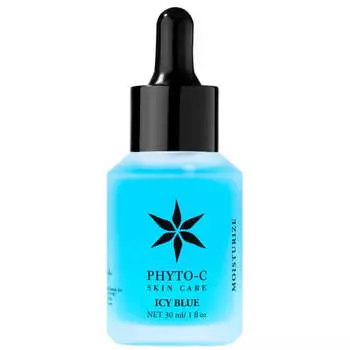 Охлаждающая сыворотка против сухих морщинок PHYTO-C Icy Blue 30 мл