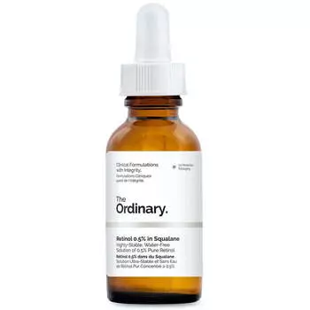 Сыворотка от морщин с 0,5% ретинола The Ordinary Retinol 0.5% In Squalane
