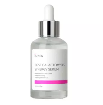 Сыворотка с розой для сияния кожи iUnik Rose Galactomyces Synergy Serum