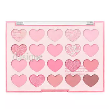 Большая палетка теней для век Dasique Mood Shadow Palette 07 Love Heart