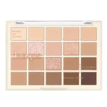 Большая палетка теней для век Dasique Mood Shadow Palette 01 Warm Basic