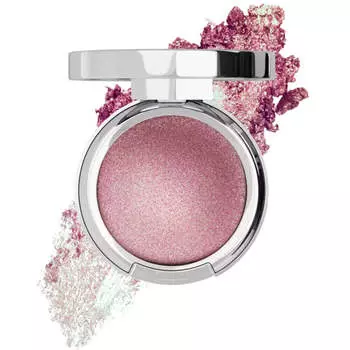 Сияющие фиолетово-золотые дуохромные тени-спарклы SHIK studio Single Eyeshadow Sun