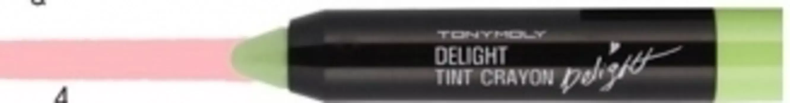 Тинт-бальзам для губ Tony Moly Delight Tint Crayon Change Green (Зеленый с переходом в малиновый)