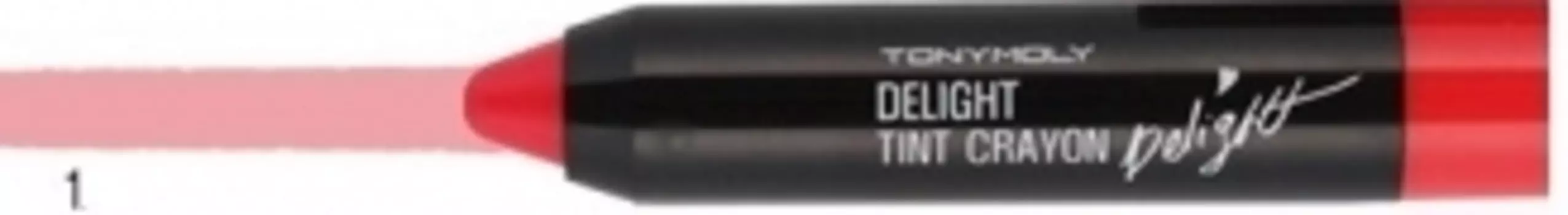 Тинт-бальзам для губ Tony Moly Delight Tint Crayon Red (Красный)
