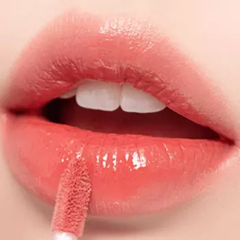 Стойкий глянцевый тинт для губ rom&nd Juicy Lasting Tint 09 Litchi Coral