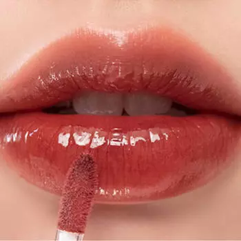 Глянцевый тинт с эффектом стеклянных губ Rom&Nd Glasting Water Tint 04 Vintage Ocean