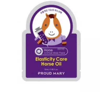Тканевая маска антивозрастная Proud Mary Horse Animal Mask Pack