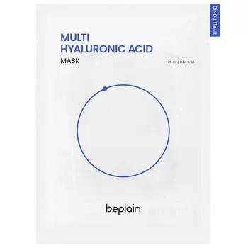 Тканевая маска с концентрированной гиалуроновой кислотой beplain Multi Hyaluronic Acid Mask