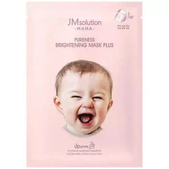 Тканевая маска для сияния кожи JMsolution Mama Pureness Brightening Mask Plus