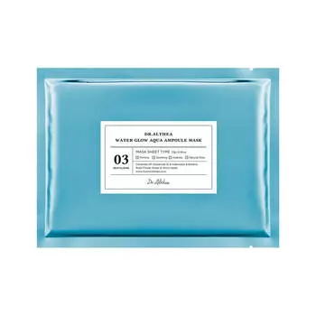 Увлажняющая ампульная маска для сияния кожи Dr. Althea Water Glow Aqua Ampoule Mask