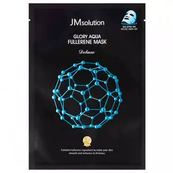 Антиоксидантная маска с фуллереном и пептидами JMsolution Aqua Fullerene Mask