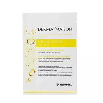 Тканевая маска с витаминным комплексом Medi-Peel Derma Maison Toning Active Facial Mask