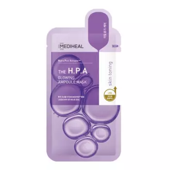 Ампульная тканевая маска для сияния кожи Mediheal THE H.P.A Glowing Ampoule Mask