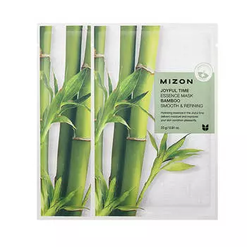Увлажняющие тканевые маски для лица Mizon Joyful Time Essence Mask - Bamboo - Бамбук