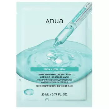 Тканевая маска с ПДРН и гиалуроновой кислотой Anua PDRN Hyaluronic Acid Capsule 100 Serum Mask Sheet