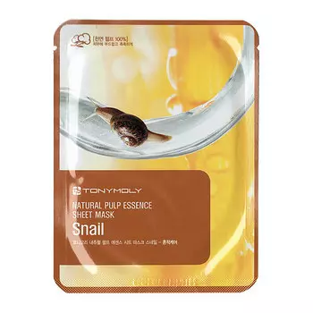 Тканевая маска с улиточным муцином Tony Moly Essence Sheet Mask Snail