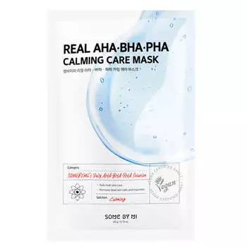Многофункциональная тканевая маска Some By Mi Real Care Mask AHA-BHA-PHA