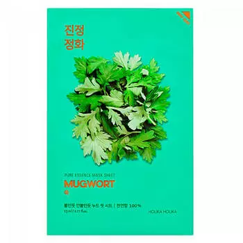 Тканевые маски Holika Holika Pure Essence Mask Sheet - Mugwort - полынь