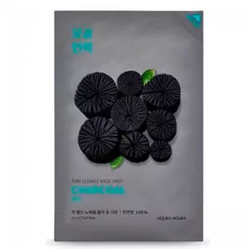 Тканевые маски Holika Holika Pure Essence Mask Sheet - Charcoal - Древесный уголь