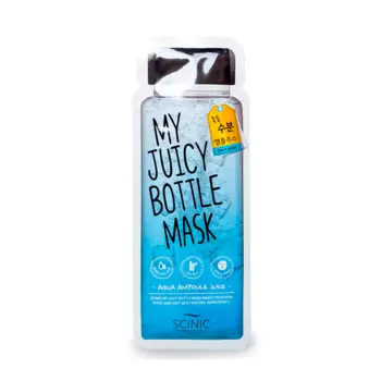 Тканевые маски Scinic My Juicy Bottle Mask Aqua Ampoule - Увлажняющая маска