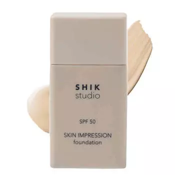 Тональный крем с защитой от солнца SHIK studio Skin Impression Foundation SPF50 201