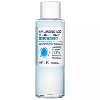 Увлажняющий тонер с церамидами и пантенолом APLB Hyaluronic Acid Ceramide HA B5 Facial Toner