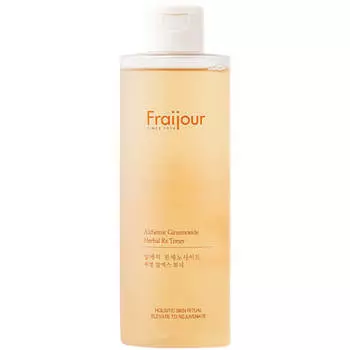 Антивозрастной тонер с женьшенем и пептидами Fraijour Alchemic Ginsenoside Herbal Rx Toner 250 мл
