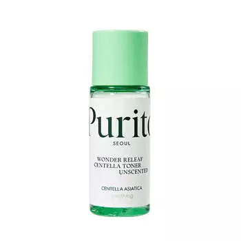 Безмасляный тонер с центеллой Purito Wonder Releaf Centella Toner Unscented 30 мл