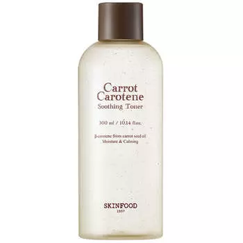 Успокаивающий тонер с бета-каротином Skinfood Carrot Carotene Soothing Toner