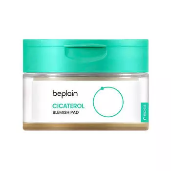 Успокаивающие тонер-пэды с центеллой beplain Cicaterol Blemish Pad