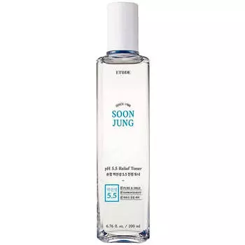 Охлаждающий гипоаллергенный тоник ETUDE SoonJung pH 5.5 Relief Toner