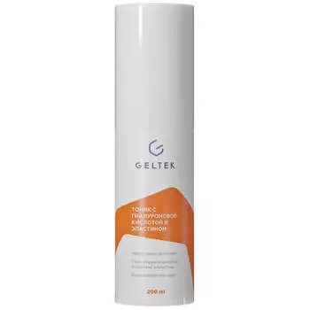 Увлажняющий тоник с гиалуроновой кислотой и эластином Geltek