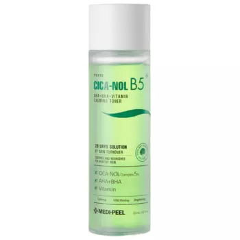 Восстанавливающий тоник против воспалений Medi-Peel Phyto Cica-Nol B5 AHA BHA Vitamin Calming Toner