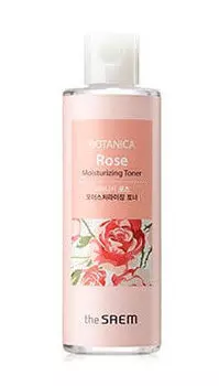 Тоник для лица с гидролатом Дамасской розы The Saem Botanica Rose Moisturizing Toner 260 мл
