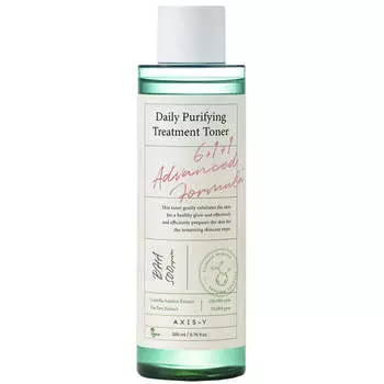 Тоник для проблемной кожи с центеллой и BHA-кислотой AXIS-Y Daily Purifying Treatment Toner 200 мл