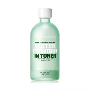 Тоник для жирной кожи So'Natural Pore Tensing Carbonic Water Powder In Toner