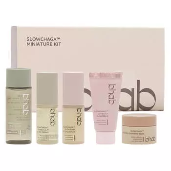 Travel-набор уходовых средств с экстрактом гриба чага bhab Slowchaga Miniature Kit