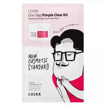 Трехшаговый набор для проблемной кожи Cosrx One Step Pimple Clear Kit