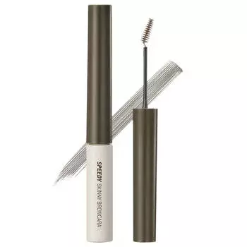 Тушь для фиксации бровей Peripera Speedy Skinny Browcara 03 Natural Brown