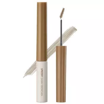 Тушь для фиксации бровей Peripera Speedy Skinny Browcara 04 Ash Brown