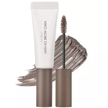 Стойкая тушь для бровей rom&nd Han All Brow Cara 01 Grace Taupe