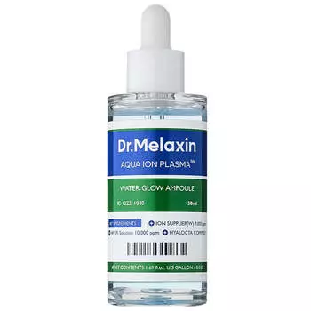 Ультраувлажняющая ампула с аква-ионной плазмой Dr.Melaxin Aqua Ion Plasma Water Glow Ampoule