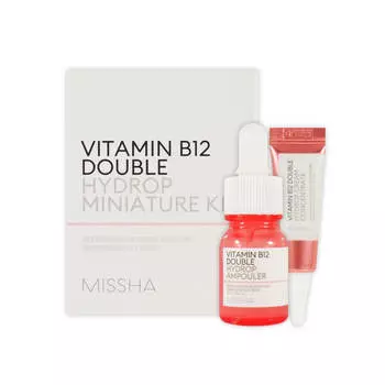 Ультраувлажняющий набор миниатюр Missha Vitamin B12 Double Hydrop Miniature kit