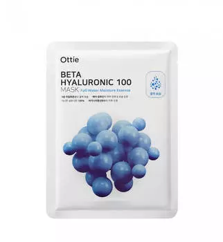 Универсальные тканевые маски Ottie 100 Mask Beta Hyaluronic