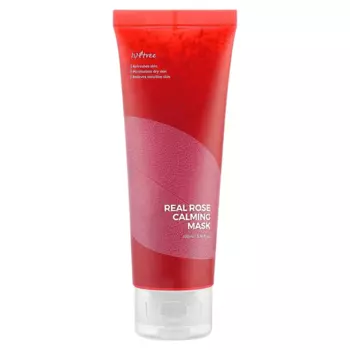 Успокаивающая маска с лепестками роз IsNtree Real Rose Calming Mask