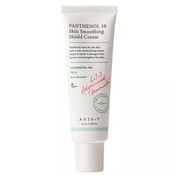 Успокаивающий крем с пантенолом и центеллой AXIS-Y Panthenol 10 Skin Smoothing Shield Cream