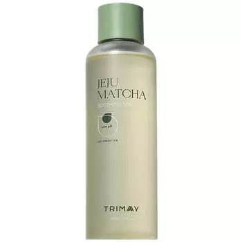 Успокаивающий тонер с чаем матча Trimay Jeju Matcha Low pH Soothing Toner