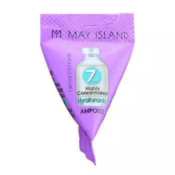 Увлажняющая ампула с гиалуроновой кислотой May Island 7 Days Highly Concentrated Hyaluronic Ampoule - 1 шт
